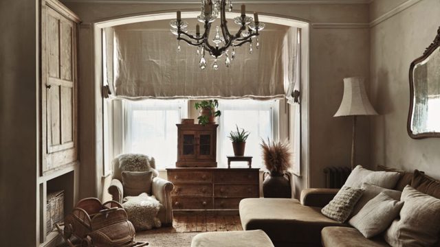 Muted boho is the vibe in this West Sussex terrace