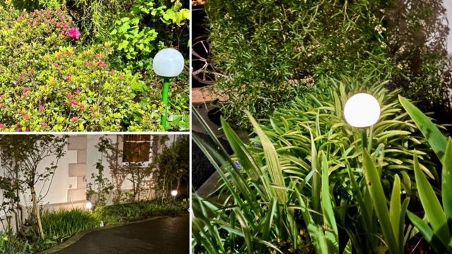 IKEA’s solar stake lights gave my driveway a glow up