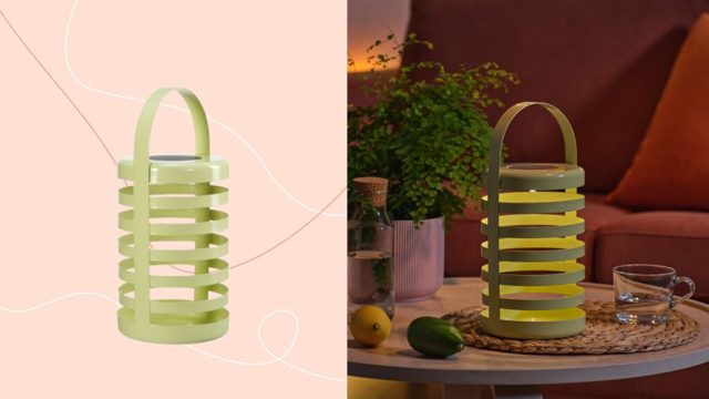 This stylish IKEA solar lantern is only £11!
