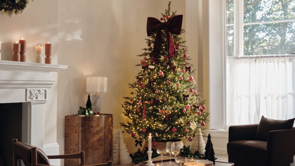 M&S launches its first ever rotating Christmas tree