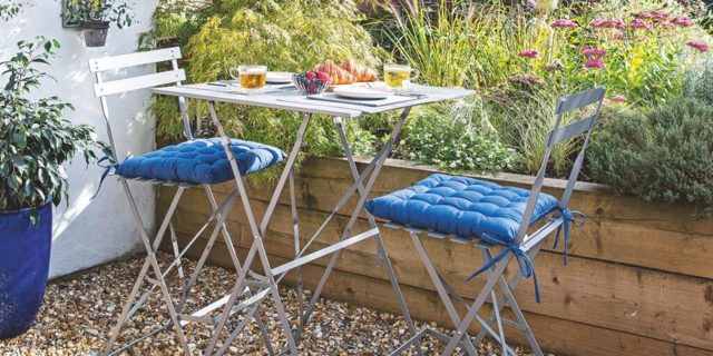 This John Lewis dining set is a space-saving gem for small gardens