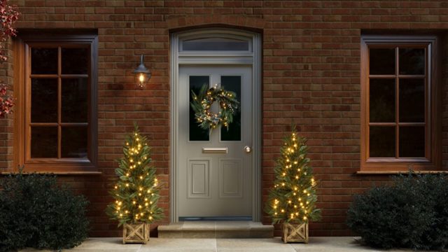 I asked experts how to light outdoor trees for Christmas