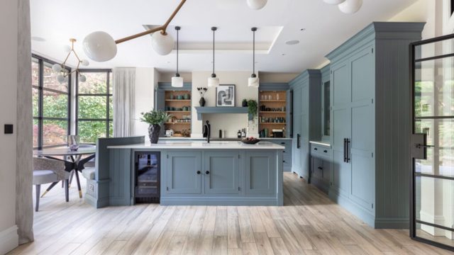 A multi-tasking kitchen island unlocked the potential of this family kitchen