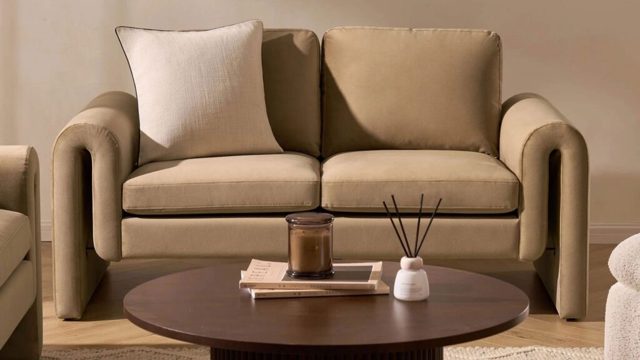 This Dusk sofa is serving luxe looks for under £250