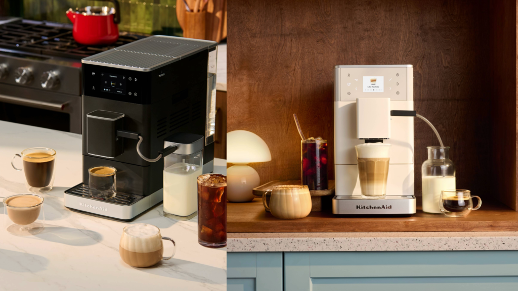 KitchenAid launches 3 new compact automatic coffee machines