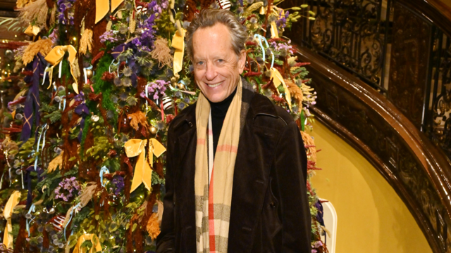 I can’t stop thinking about Richard E. Grant’s XL baubles