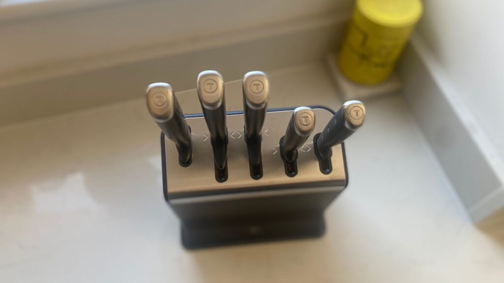 I’ve been trying Tefal’s fantastic self-sharpening knife set