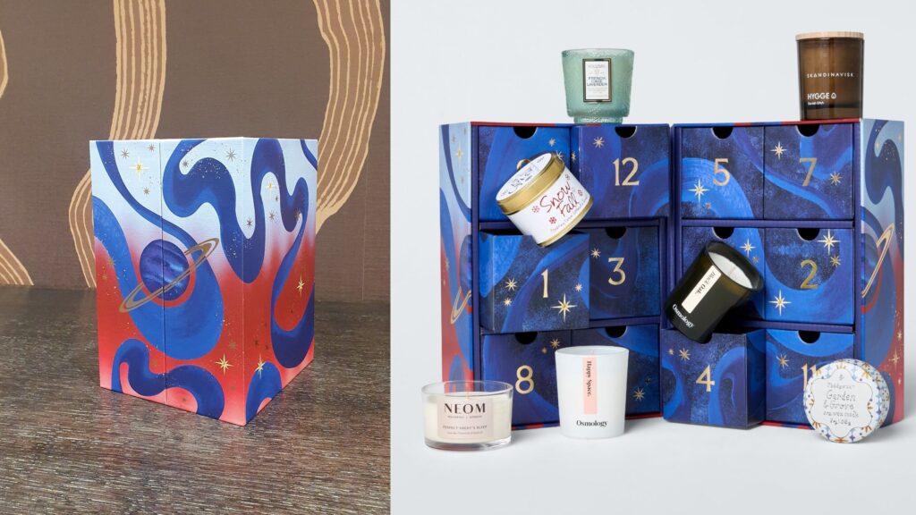 The sellout John Lewis scented candle advent calendar’s back