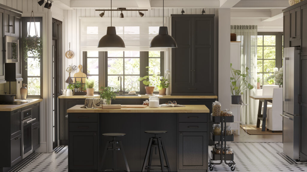 IKEA’s textiles prove Scandi kitchens can be fun and playful