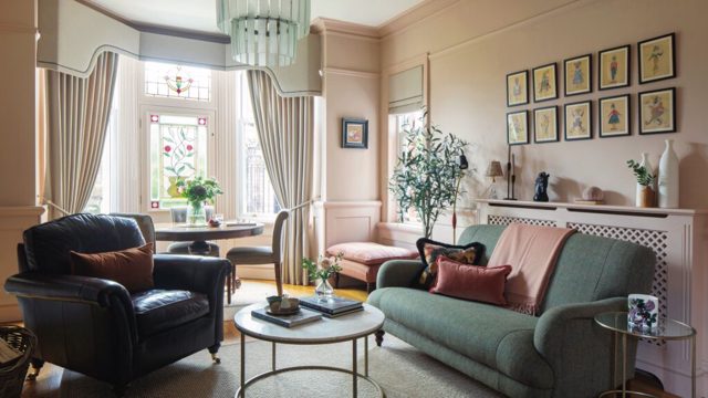 A rich and moody palette has transformed this Edwardian villa