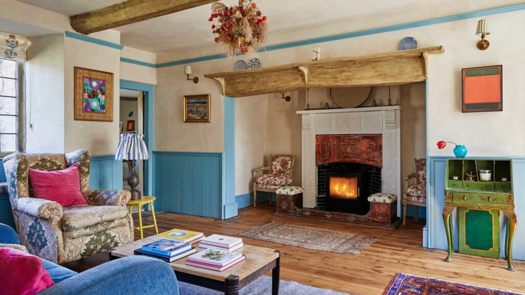 See inside an interior designer’s home full of her signature bold colours and playful patterns