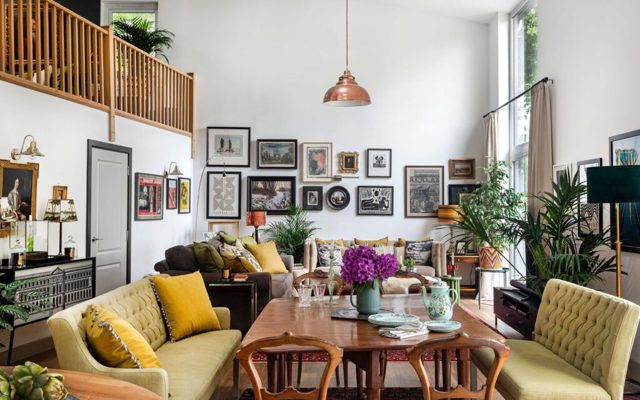 You’d never know this eclectic barn conversion started as a bland white box