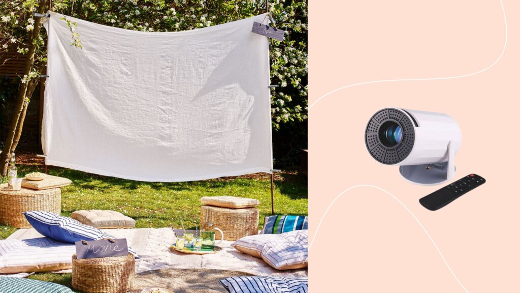 Aldi’s project will turn your garden into a cinema for under £50