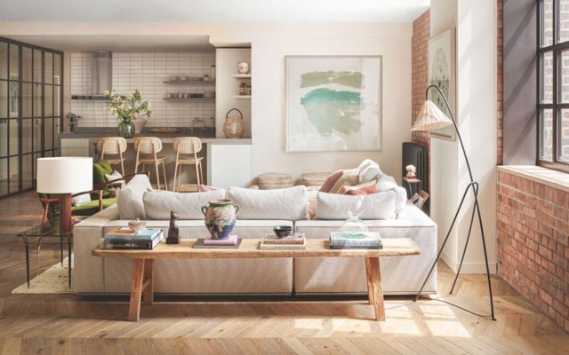 Contemporary elegance meets everyday practicality in this showstopping apartment