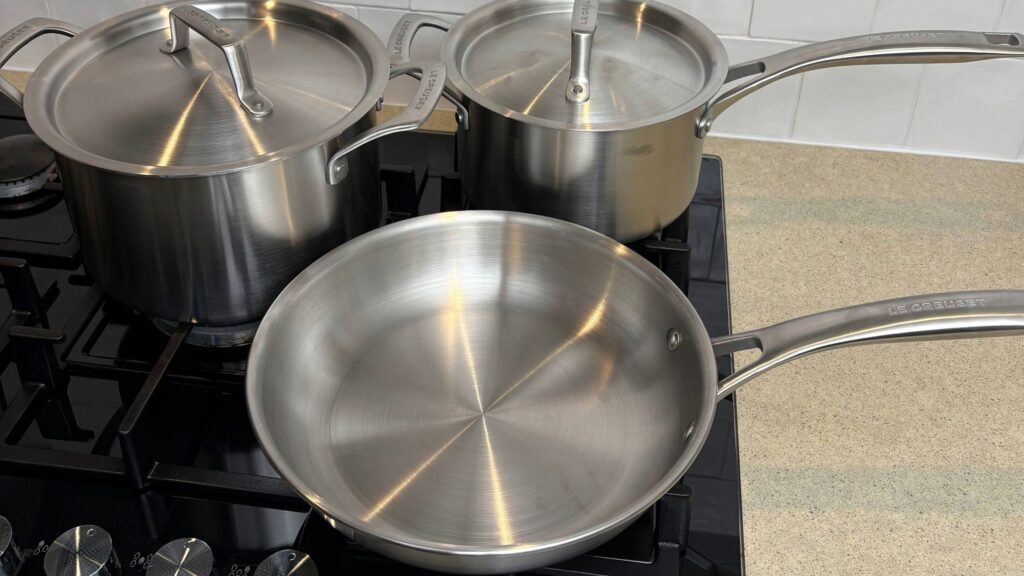 Le Creuset 3-Ply Stainless Steel 3-Piece Cookware Set review