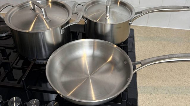 Le Creuset 3-Ply Stainless Steel 3-Piece Cookware Set review