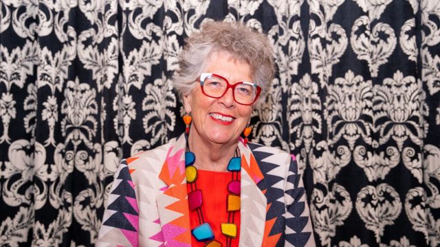 Prue Leith’s wall of utensils is the star of her kitchen