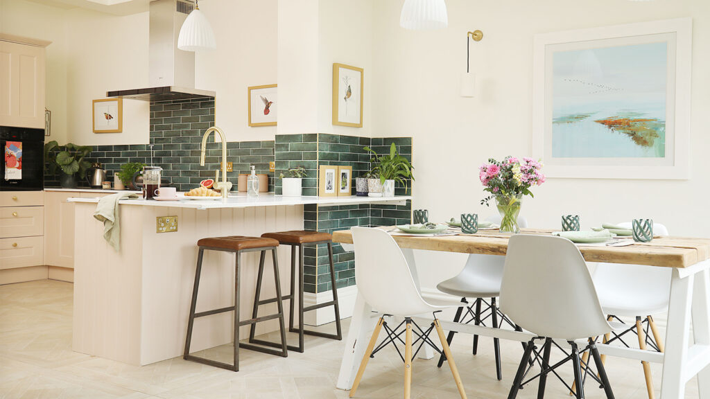 ‘We got a stylish kitchen for less by upcycling old units’