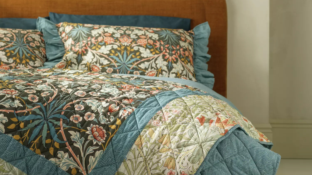 Habitat x Morris & Co. have dropped a cosy bedspread for 2026