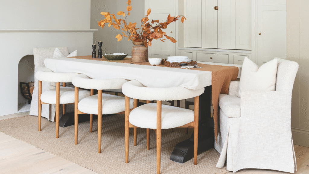 Chair skirts are cool, not dated, experts say