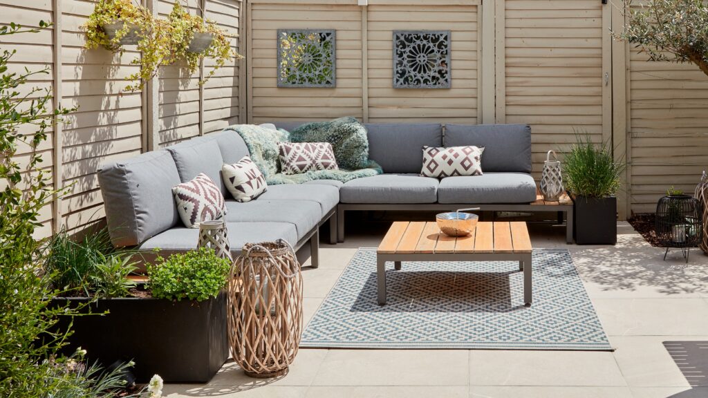 I check retailers’ sales for the best garden furniture deals