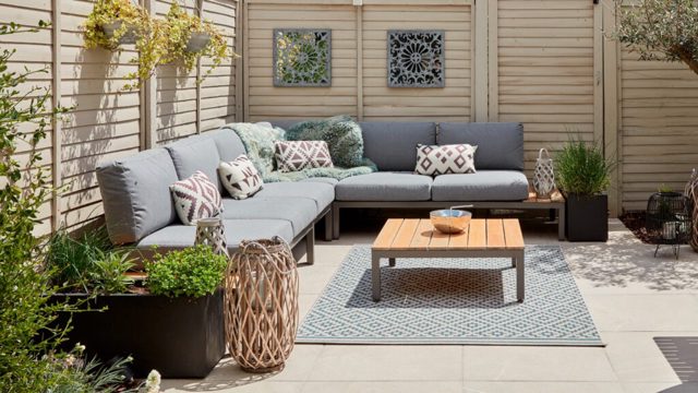 I check retailers’ sales for the best garden furniture deals