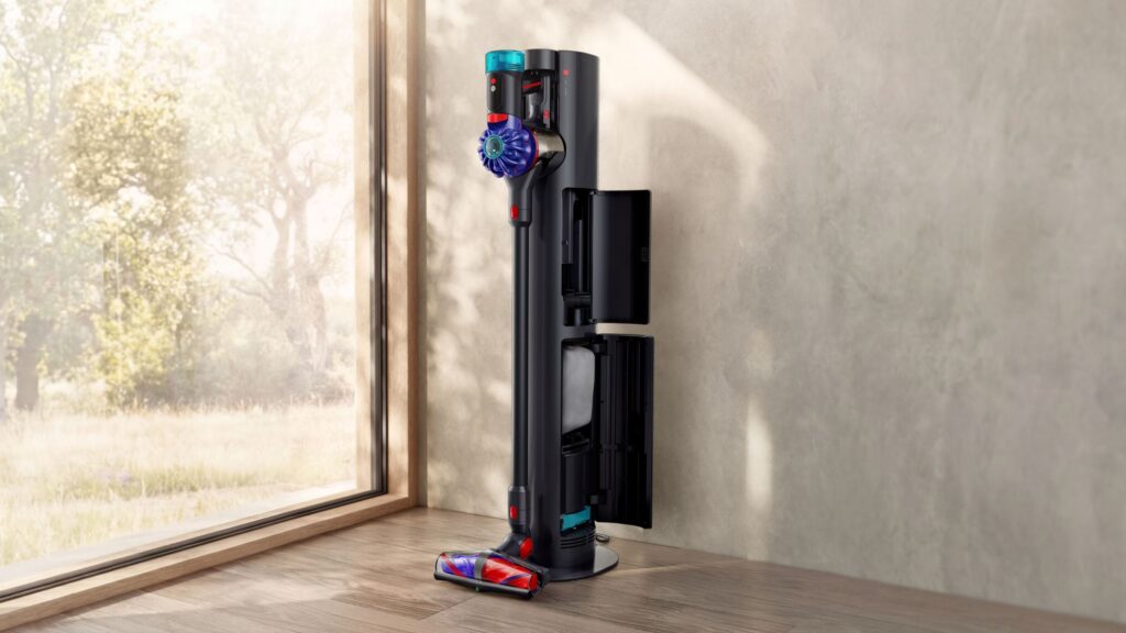 Meet Dyson’s first self-emptying cordless vacuum cleaner