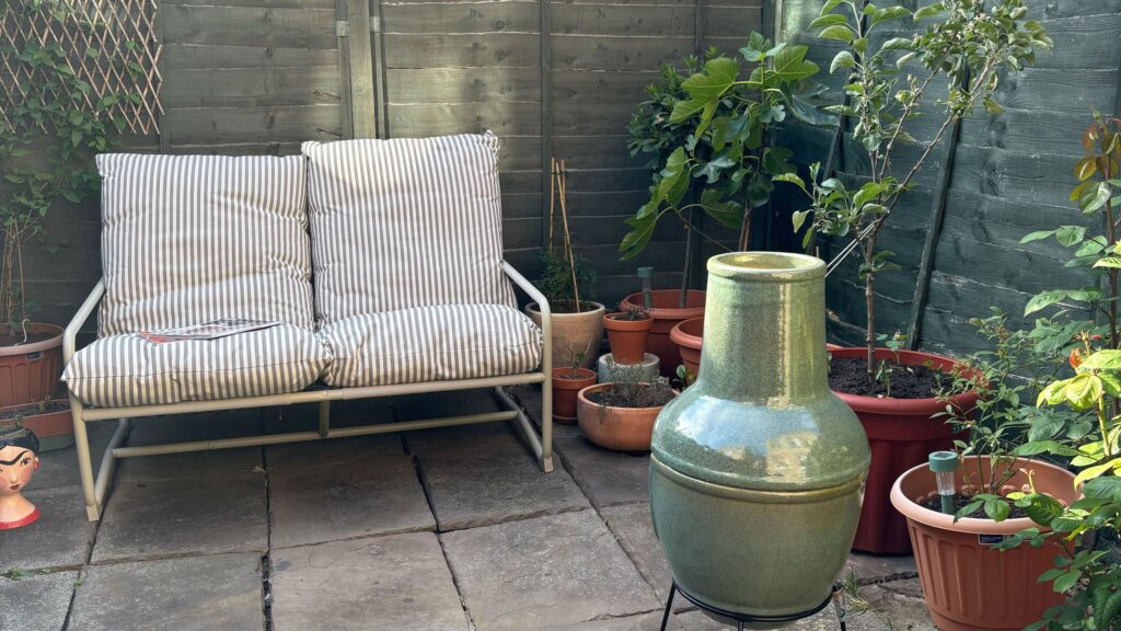 The stylish outdoor heating solution I’m using to keep warm this summer