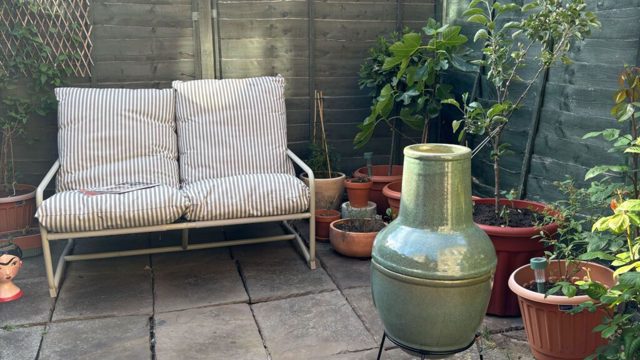 The stylish outdoor heating solution I’m using to keep warm this summer