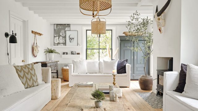 This West Sussex beach home makes the case for monochrome chic