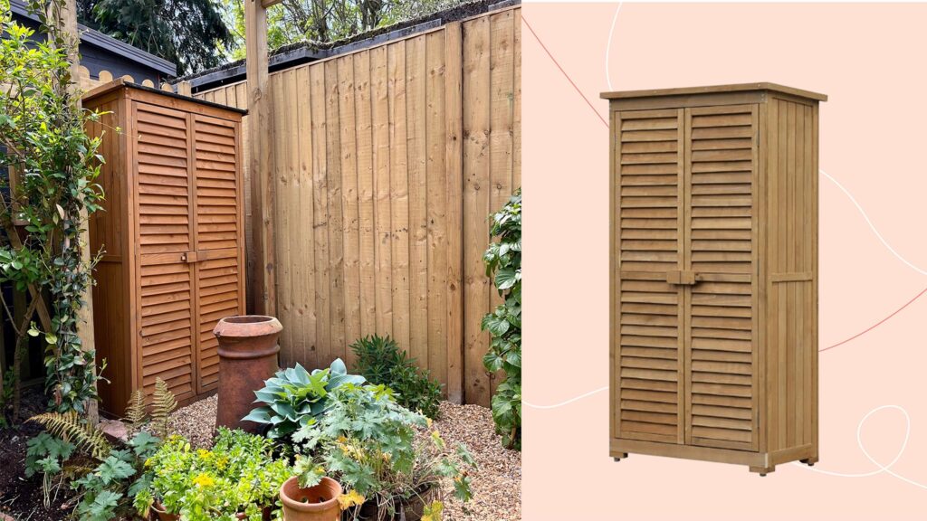 I’ve been persuaded to ditch my shed for a garden wardrobe