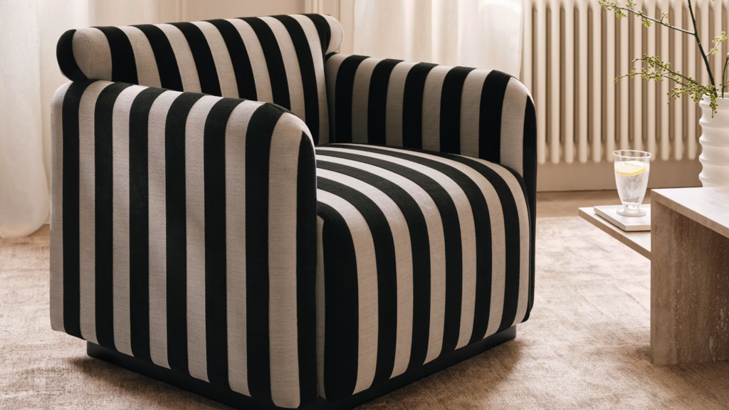 Kelly Hoppen has launched a statement accent chair with M&S