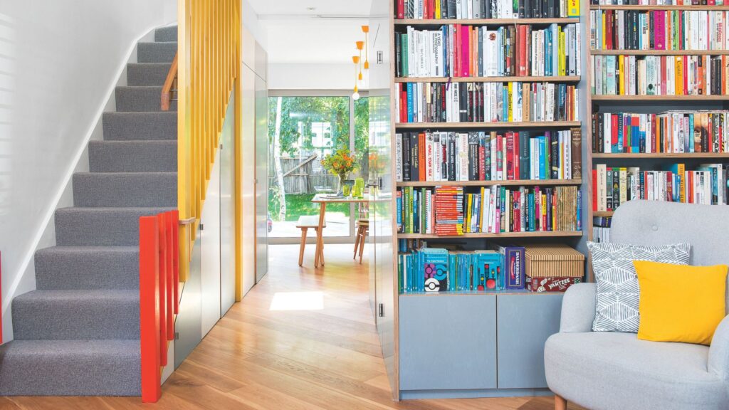 This decluttering method literally turns clutter upside down