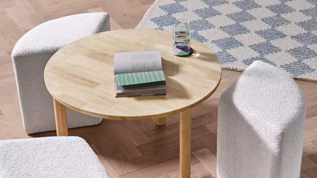 This genius Habitat coffee table hides extra seating