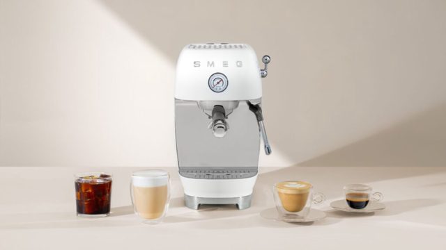 I tried Smeg’s new espresso machine with a cold brew setting
