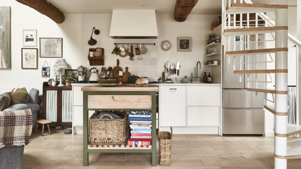 A derelict flower shop is now a small but perfect home