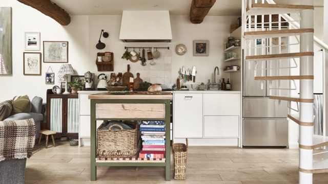 A derelict flower shop is now a small but perfect home