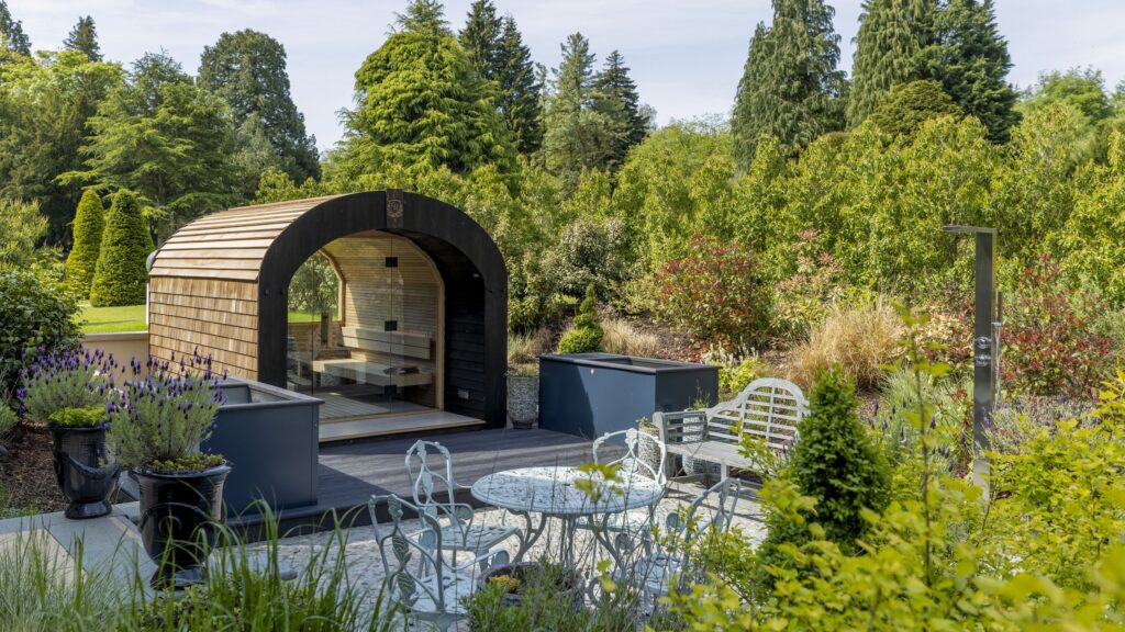 Saunas and ice baths are the big garden trend to try in 2026