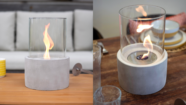 B&Q is selling a smokeless tabletop fire for only £35