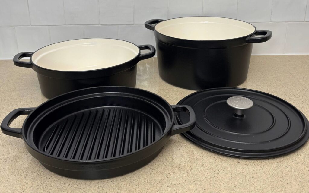 M&S x Tom Kerridge 3 Piece Cast Iron Stacking Set Pan review