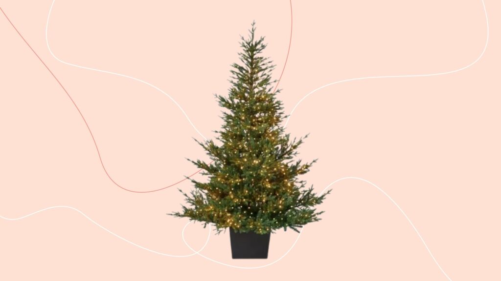 The John Lewis Cotswold Christmas tree is back in stock!
