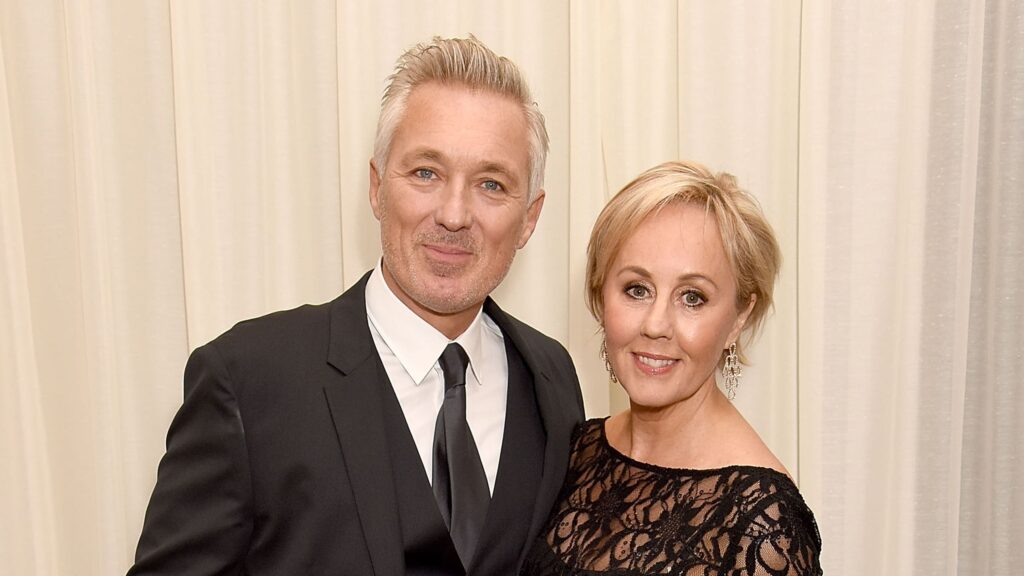 Martin and Shirlie Kemp’s bedroom is relaxing and whimsical