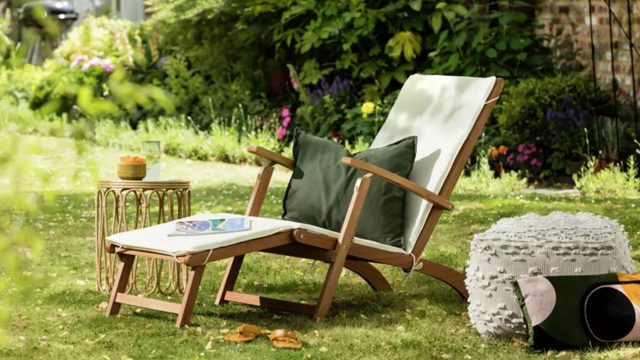 This chic Argos folding sun lounger is only £40 in the sale