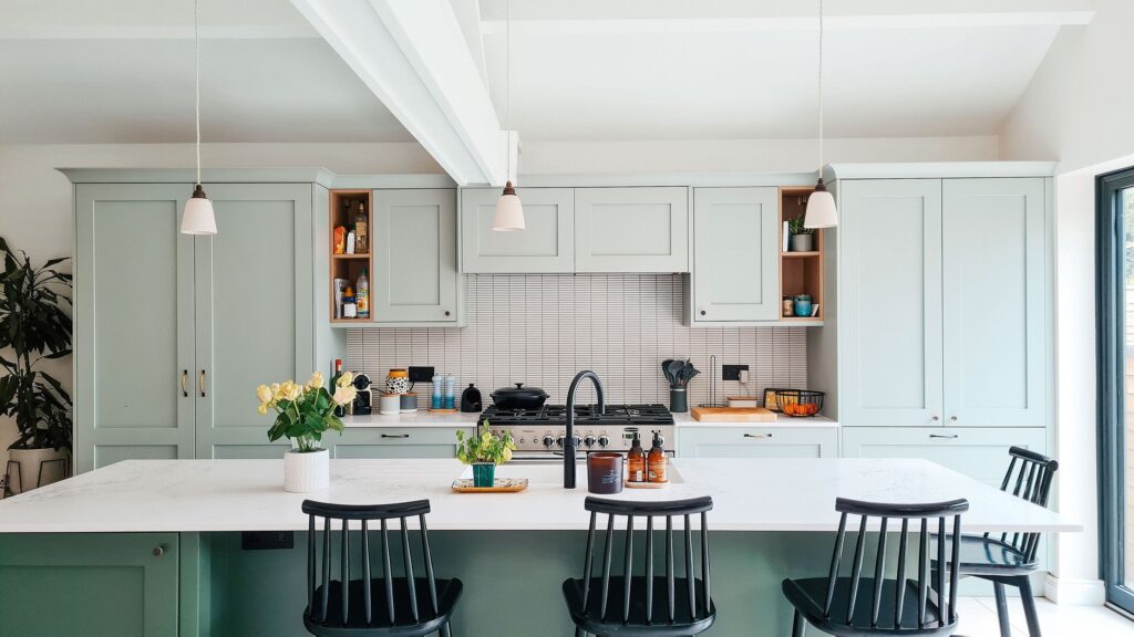 A reconfiguration brought new life to this once dark kitchen