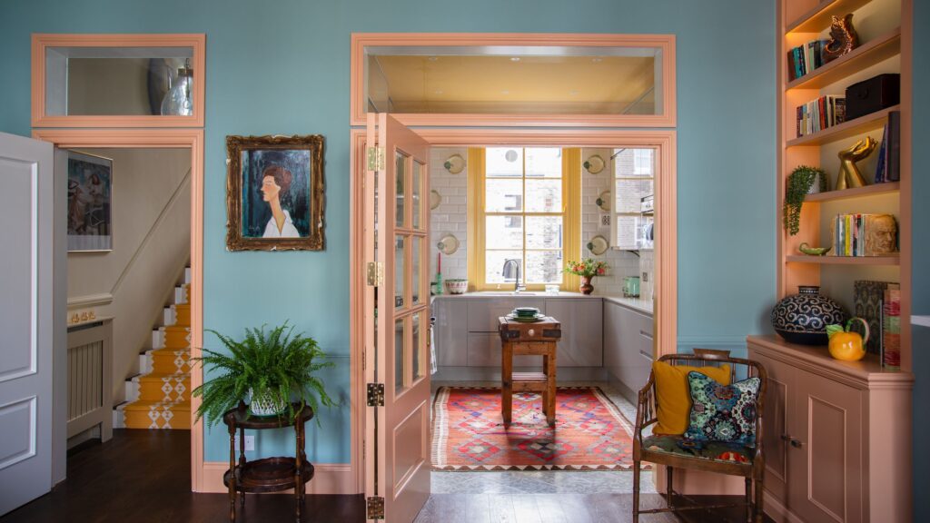This Regency townhouse has had a colourful transformation