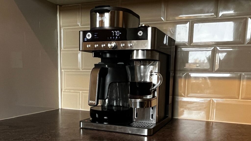 I just tried out Ninja’s new filter coffee machine – but I think the best thing about it by far is the pod coffee function