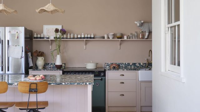 This plaster hue is the new neutral to choose for kitchens