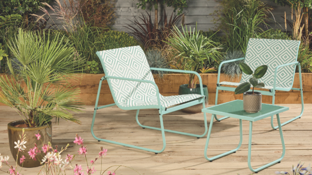 I can’t believe this stylish bistro set is from Morrisons