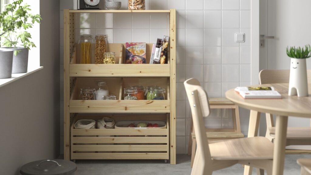 IKEA’s pantry unit is the secret to an orgainsed kitchen