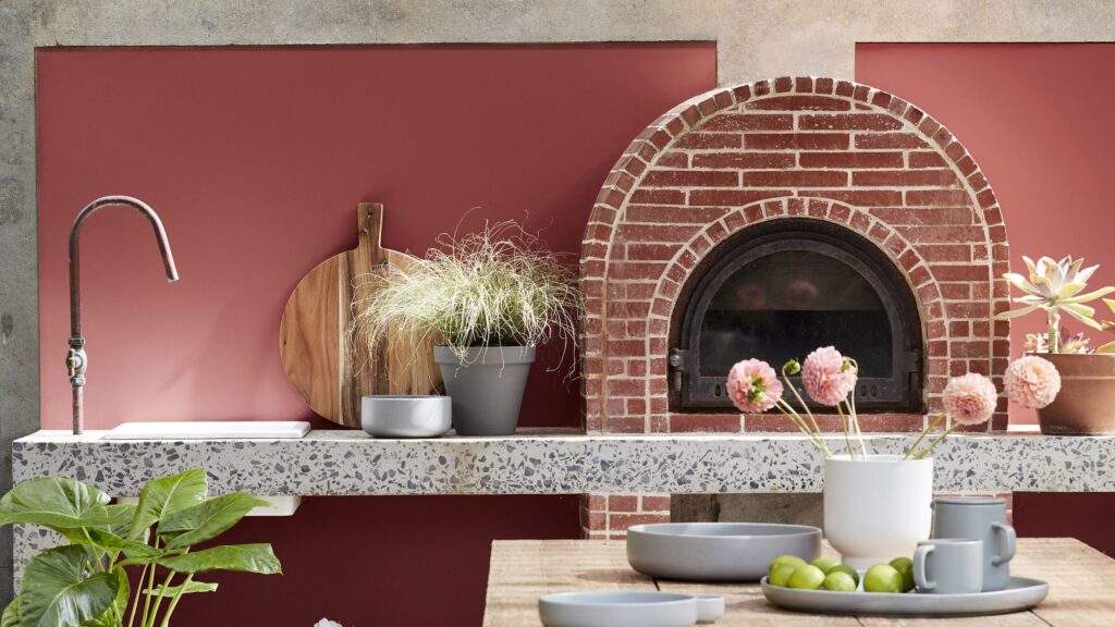 How to spruce up an outdoor kitchen with colour this summer